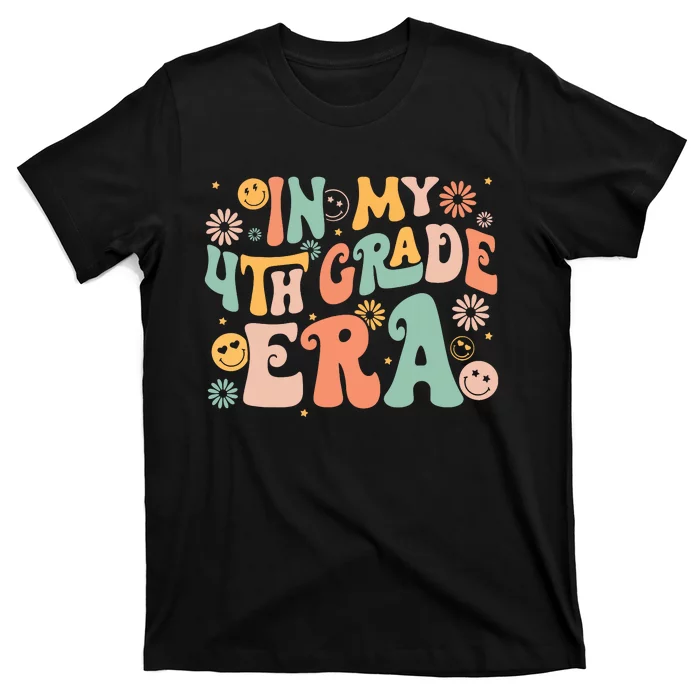 In My Fourth Grade Era Retro 4th Grade Back To School T-Shirt