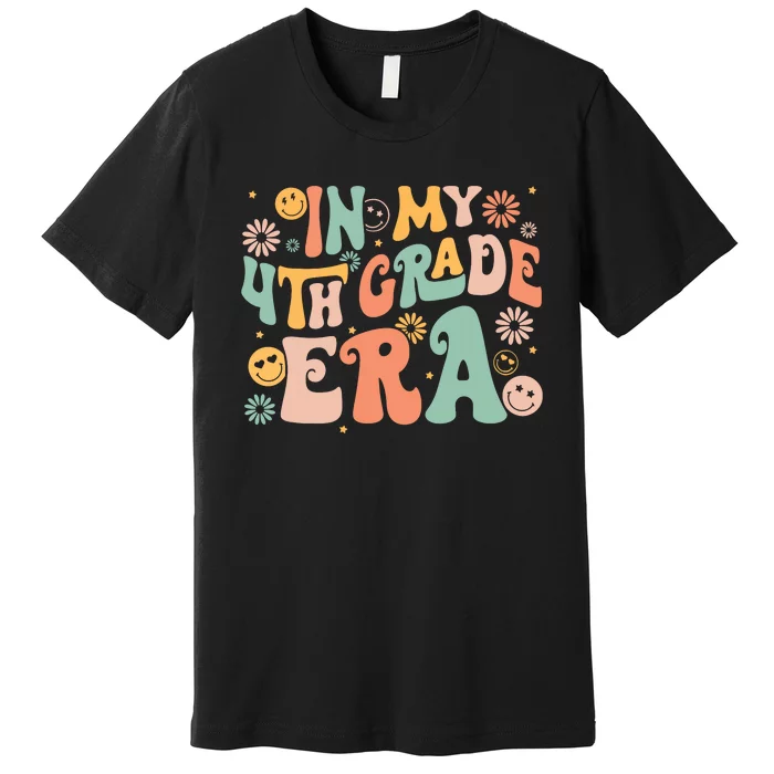 In My Fourth Grade Era Retro 4th Grade Back To School Premium T-Shirt