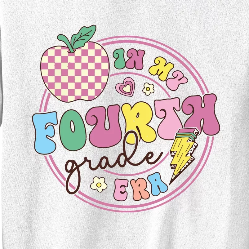 In My Fourth Grade Era Girl Back To School 4th Grade Teacher Sweatshirt