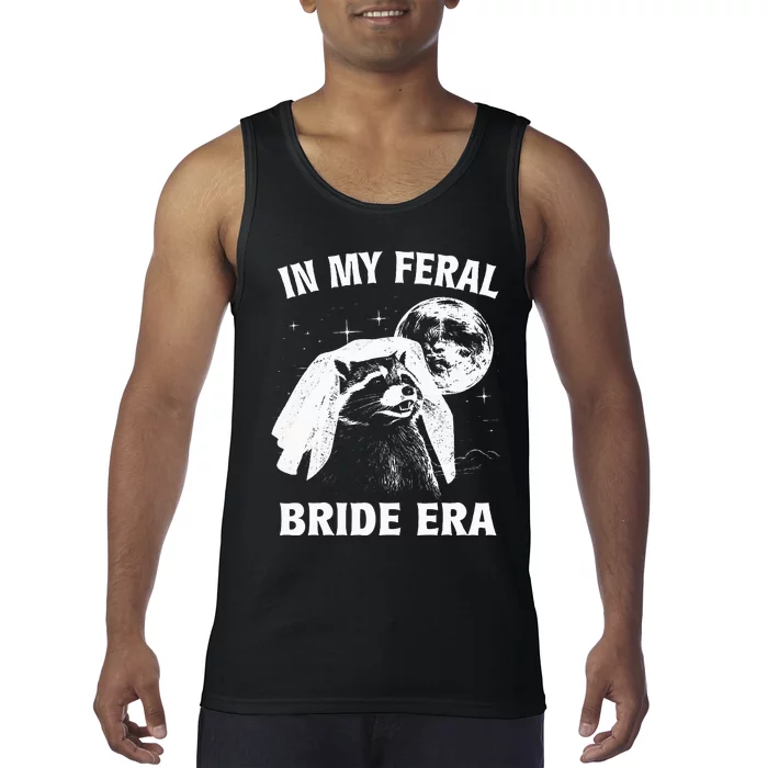 In My Feral Bride Era Raccoon Tank Top