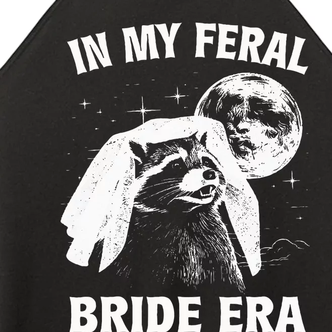 In My Feral Bride Era Raccoon Women’s Perfect Tri Rocker Tank