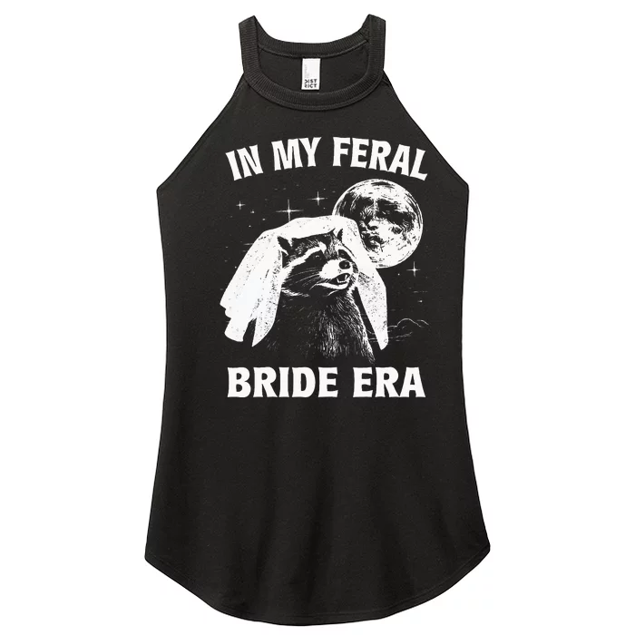 In My Feral Bride Era Raccoon Women’s Perfect Tri Rocker Tank