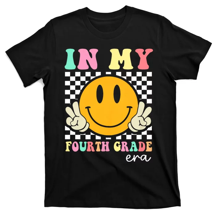 In My Fourth Grade Era Teacher First Day Of School T-Shirt