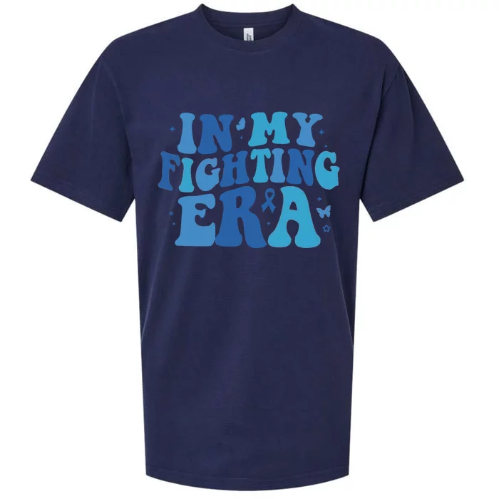 In My Fighting Era Colon Cancer Warrior Sueded Cloud Jersey T-Shirt