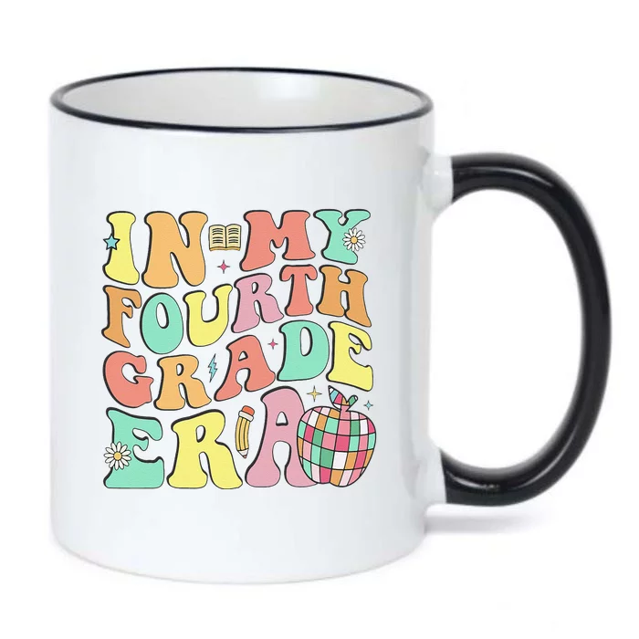 In My Fourth Grade Era 4th Grade Back To School Black Color Changing Mug