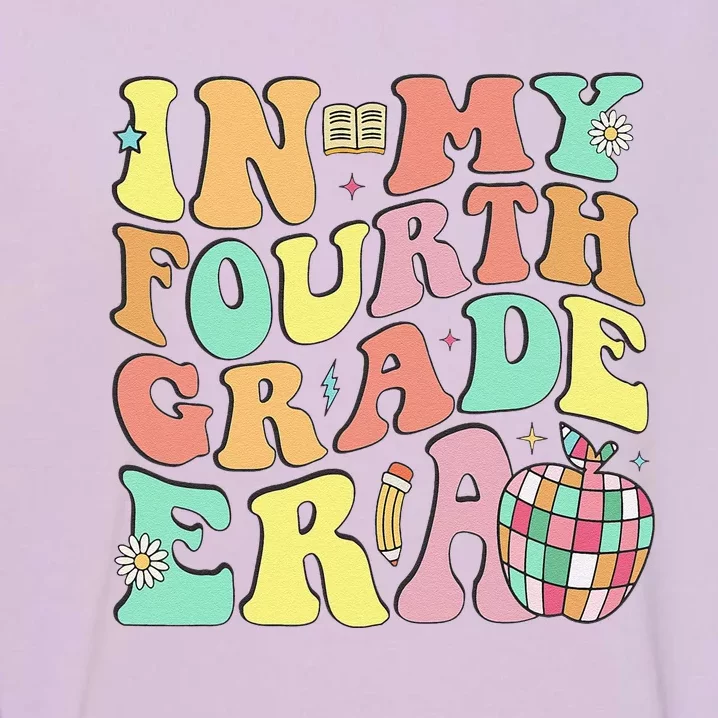 In My Fourth Grade Era 4th Grade Back To School Garment-Dyed Sweatshirt