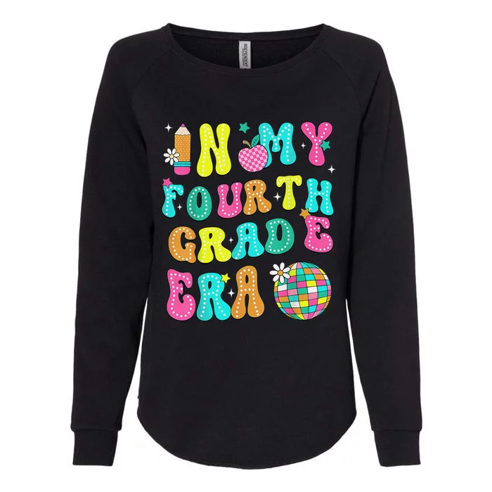 In My Fourth Grade Era 4th Grade Teacher Back To School Womens California Wash Sweatshirt