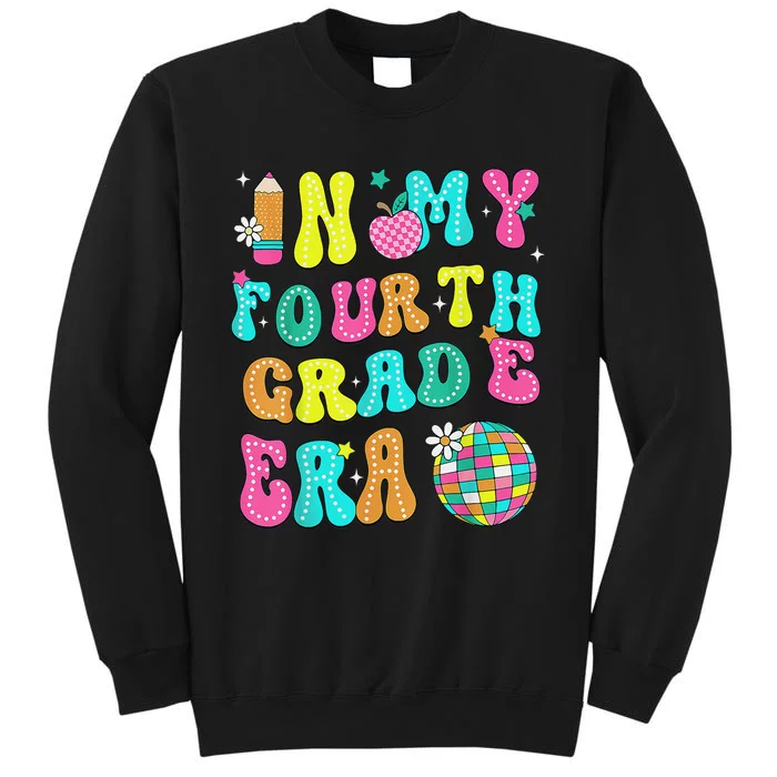 In My Fourth Grade Era 4th Grade Teacher Back To School Tall Sweatshirt