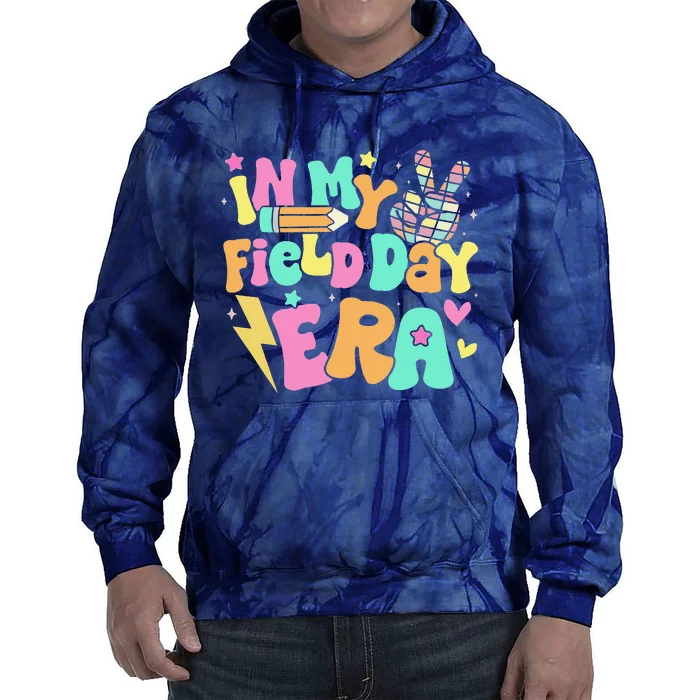 In My Field Day Era Groovy Field Day For Teacher Tie Dye Hoodie