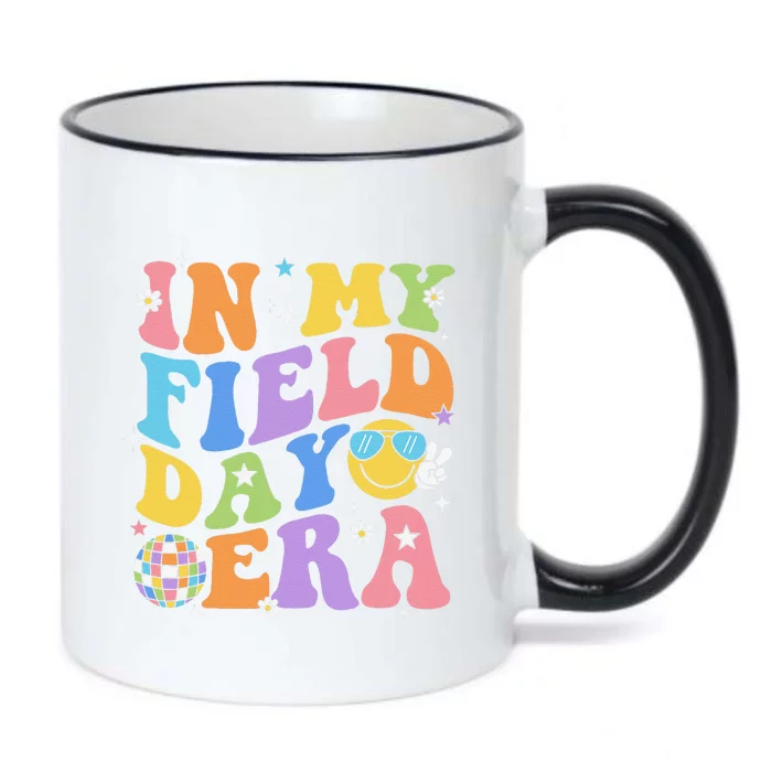 In My Field Day Era Teacher Funny Field Day 2024 Black Color Changing Mug