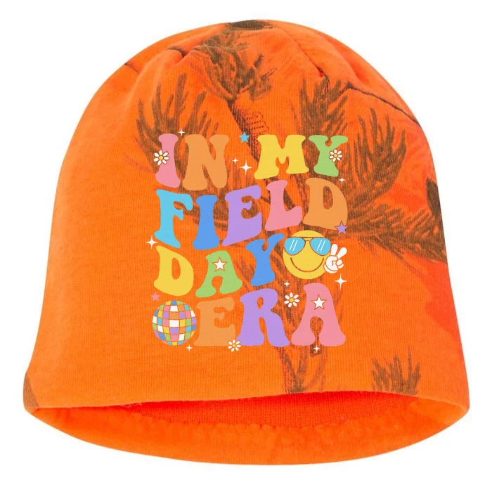 In My Field Day Era Teacher Funny Field Day 2024 Kati - Camo Knit Beanie