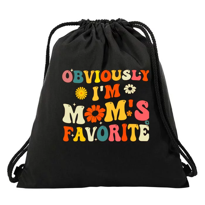 Im Moms Favorite Funny Favorite Sondaughter Child Drawstring Bag