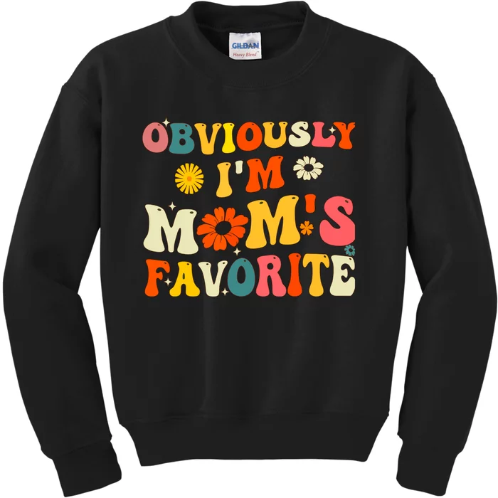 Im Moms Favorite Funny Favorite Sondaughter Child Kids Sweatshirt