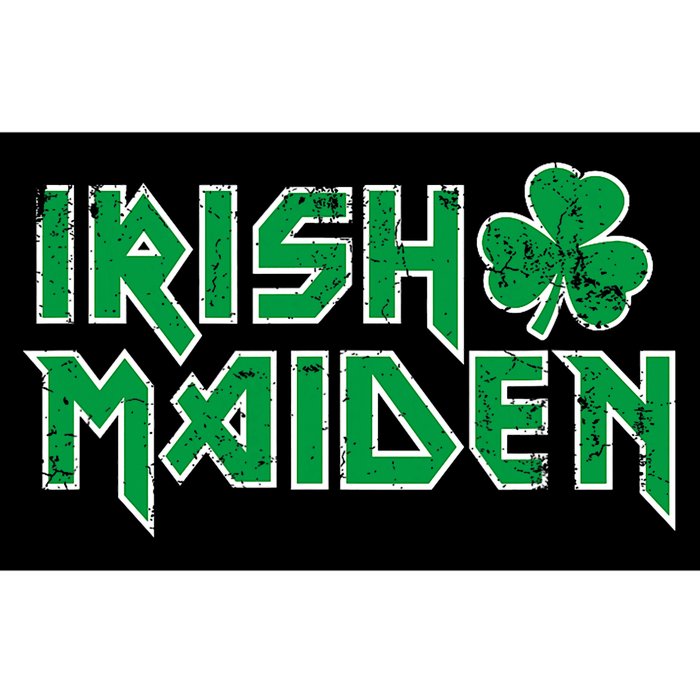 Irish Maiden Funny Heavy Rocker Paddy Maeve Beer Maid Craic Bumper Sticker