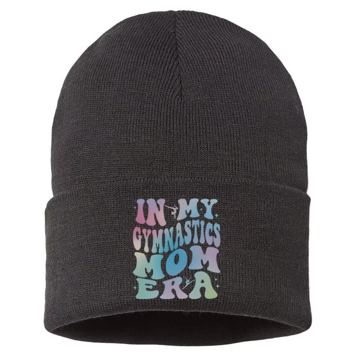 In My Gymnastics Mom Gymer Gyme Lover Family Matching Sustainable Knit Beanie