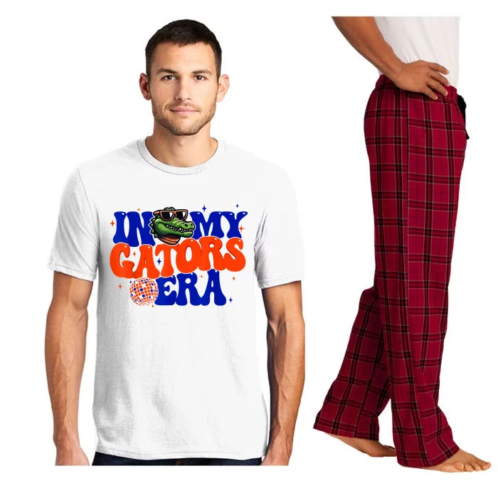 In My Gators Era Game Day Mascot Spirit Squad Florida Groovy Pajama Set