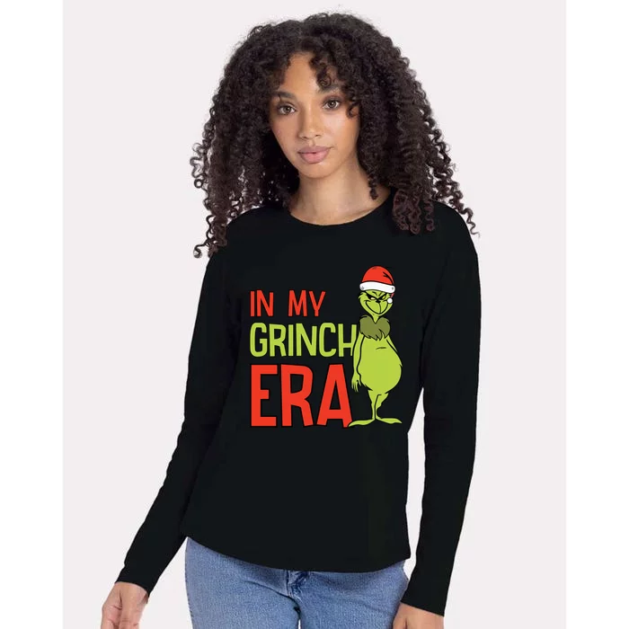 In My Grinchmas Era Womens Cotton Relaxed Long Sleeve T-Shirt