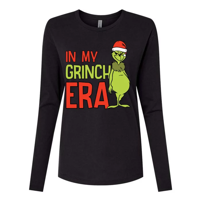 In My Grinchmas Era Womens Cotton Relaxed Long Sleeve T-Shirt