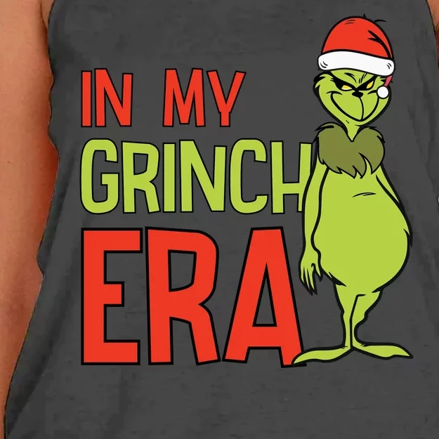 In My Grinchmas Era Women's Knotted Racerback Tank