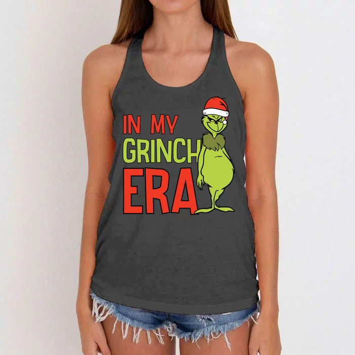 In My Grinchmas Era Women's Knotted Racerback Tank