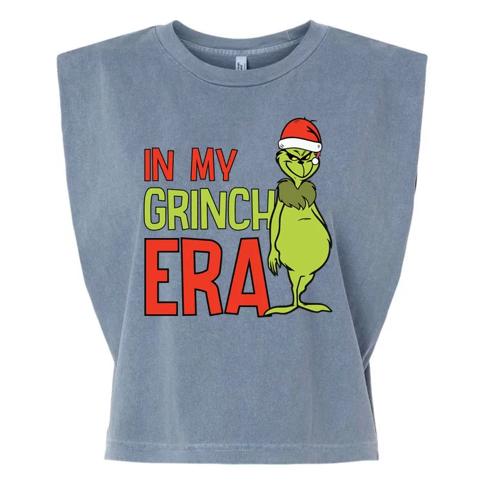 In My Grinchmas Era Garment-Dyed Women's Muscle Tee