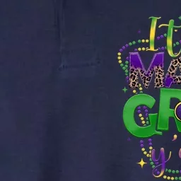 Its Mardi Gras Yall Mardi Gras Funny Holiday Softstyle Adult Sport Polo