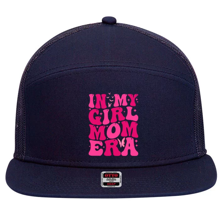 In My Girl Mom Era 7 Panel Mesh Trucker Snapback Hat