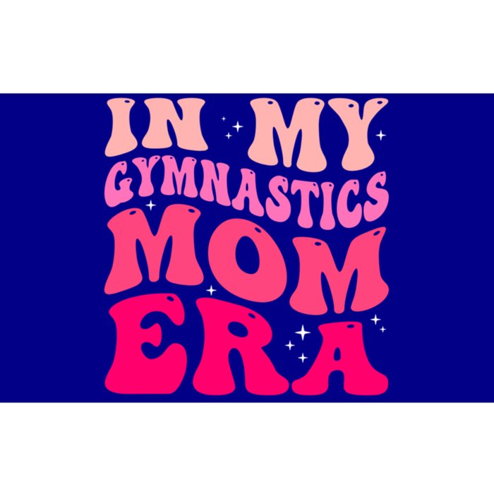 In My Gymnastics Mom Era Groovy Retro Funny Gymnastics Mom Cute Gift Bumper Sticker