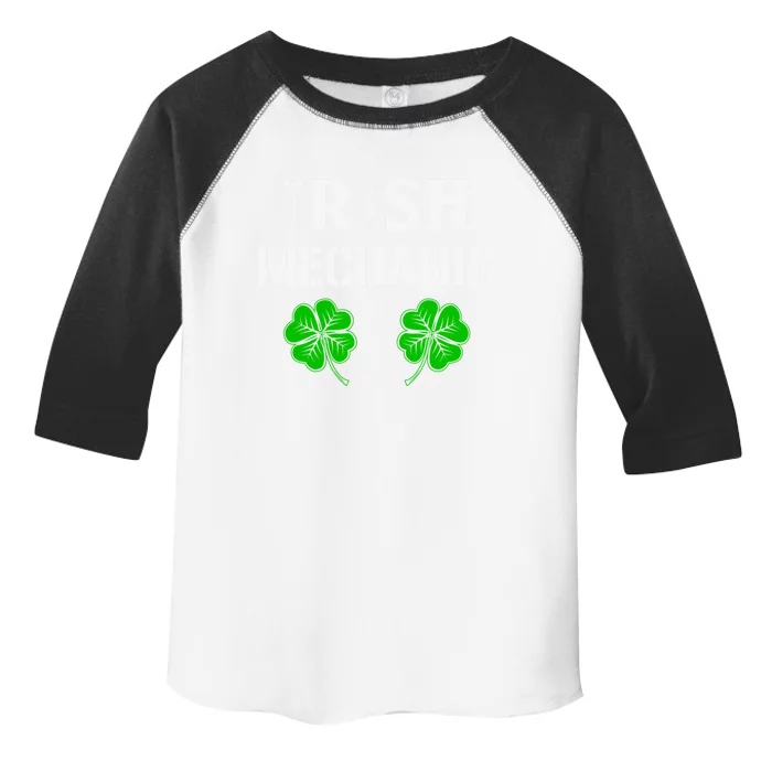 Irish Mechanic Gift Machinist Gift St Patrick’s Day Gift Toddler Fine Jersey T-Shirt