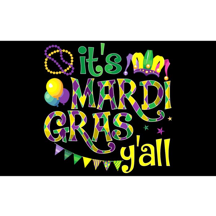 ItS Mardi Gras YAll Mardi Gras Costume Bumper Sticker