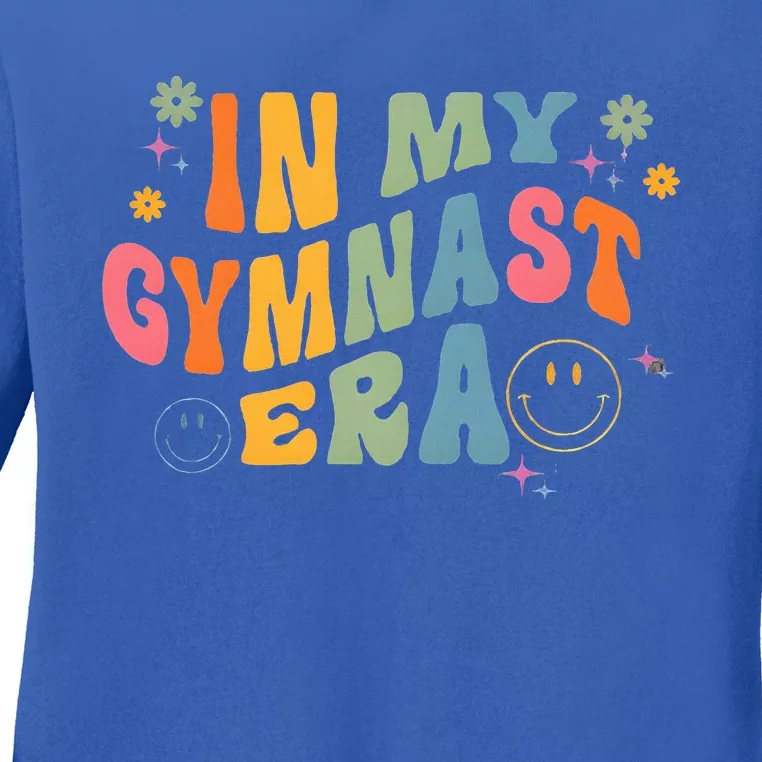 In My Gymnast Era Sports Gym Gymnastics Lover Gymnast Ladies Long Sleeve Shirt