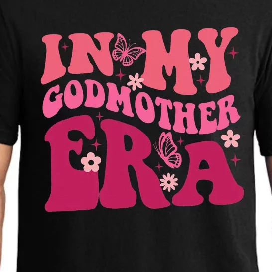 In My Godmother Era Retro Godmom Mother Proposal Pajama Set