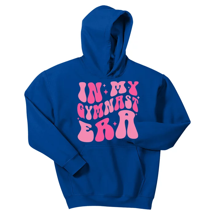 In My Gymnast Era Groovy Gymnastics Trendy Mom Gift Kids Hoodie