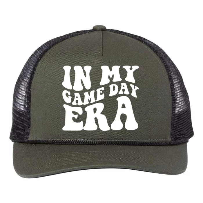 In My Game Day Era Retro Sport Retro Rope Trucker Hat Cap