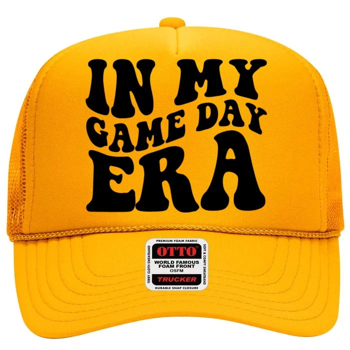 In My Game Day Era Retro Sport High Crown Mesh Trucker Hat