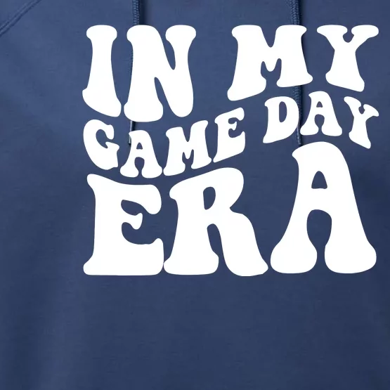 In My Game Day Era Retro Sport Performance Fleece Hoodie