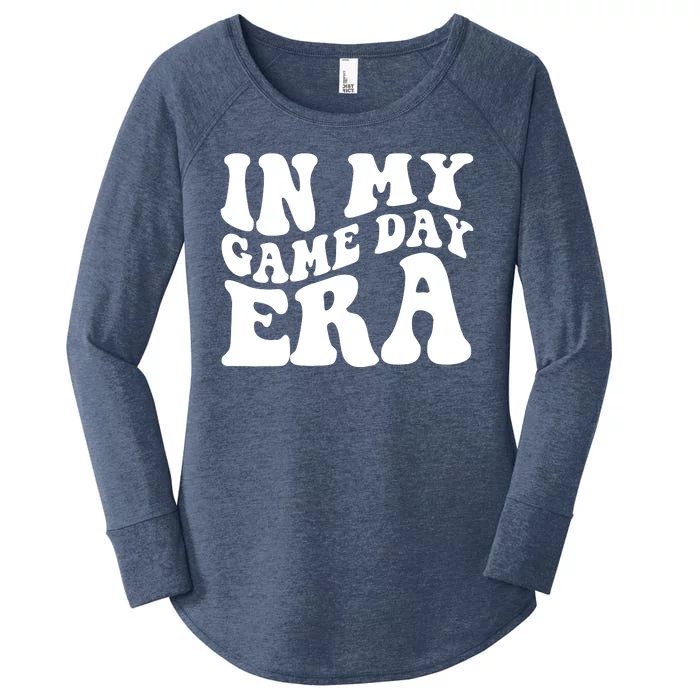 In My Game Day Era Retro Sport Women's Perfect Tri Tunic Long Sleeve Shirt