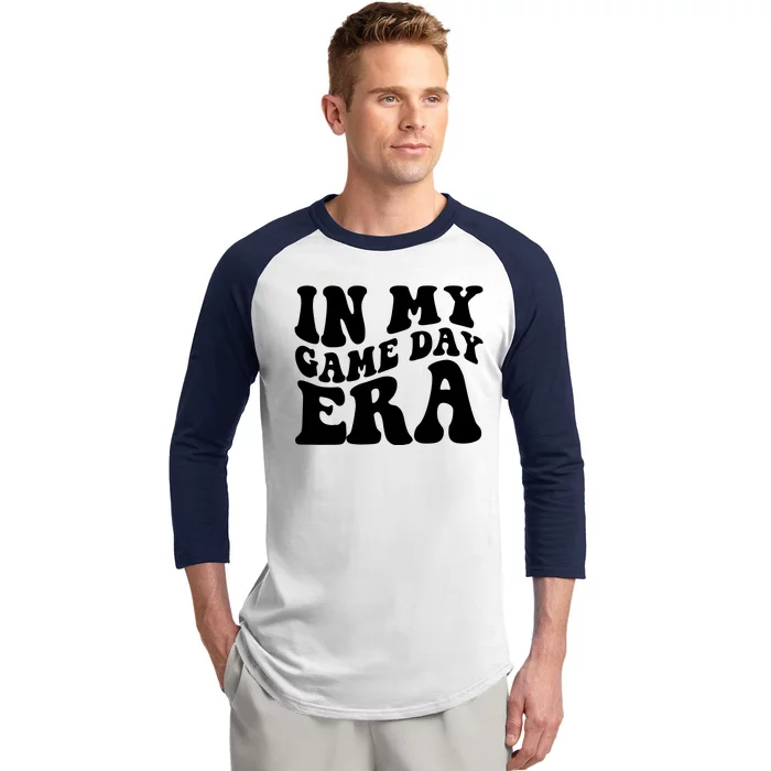 In My Game Day Era Retro Sport Baseball Sleeve Shirt