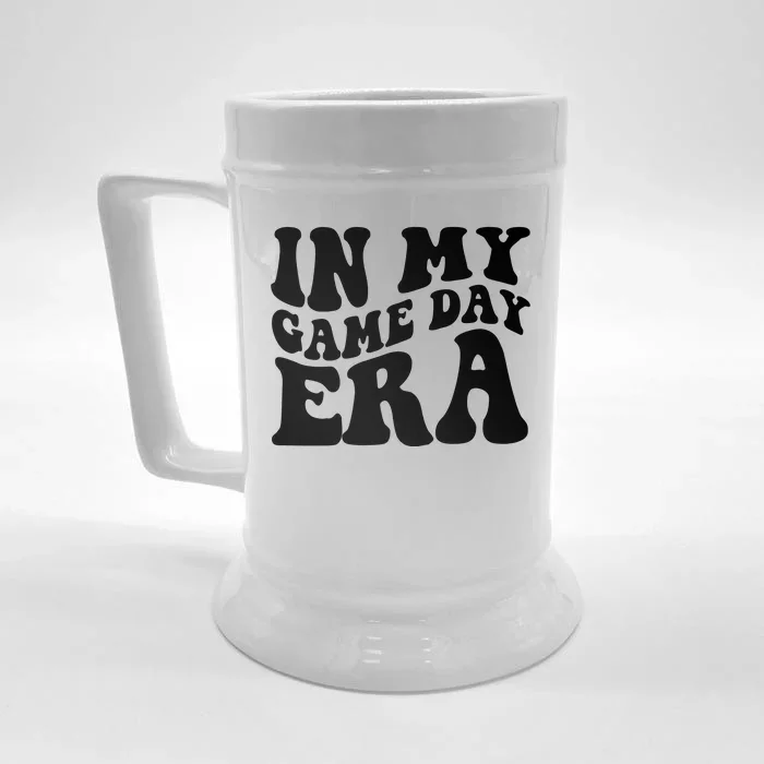 In My Game Day Era Retro Sport Front & Back Beer Stein