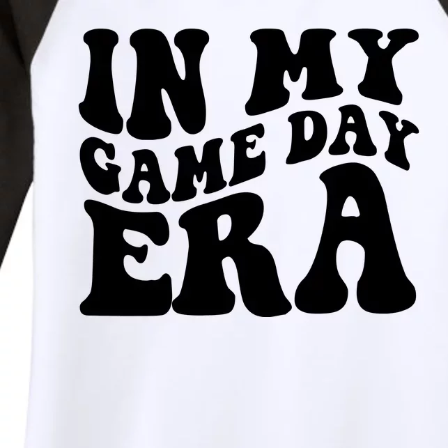 In My Game Day Era Retro Sport Women's Tri-Blend 3/4-Sleeve Raglan Shirt