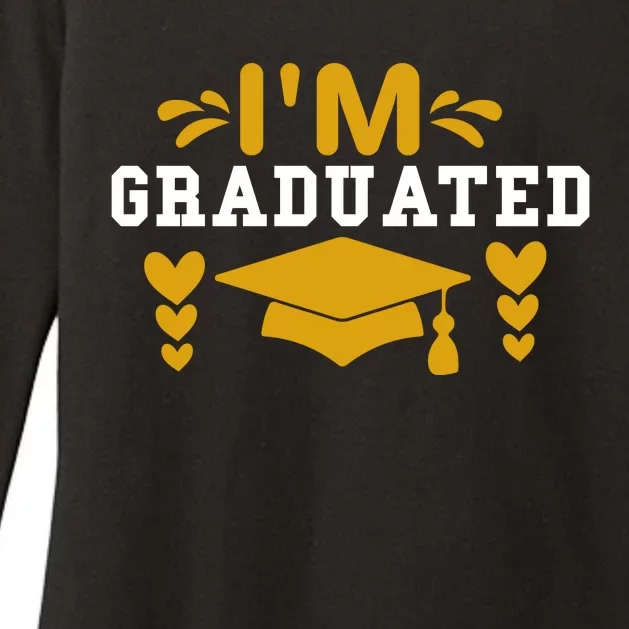 I M GRADUATED Womens CVC Long Sleeve Shirt