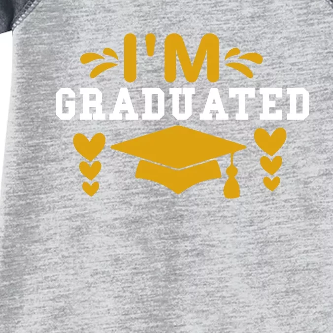 I M GRADUATED Infant Baby Jersey Bodysuit