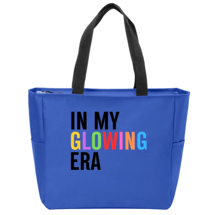 In My Glowing Era Funny Bright Hello Summer Vacation Trips Cool Gift Zip Tote Bag