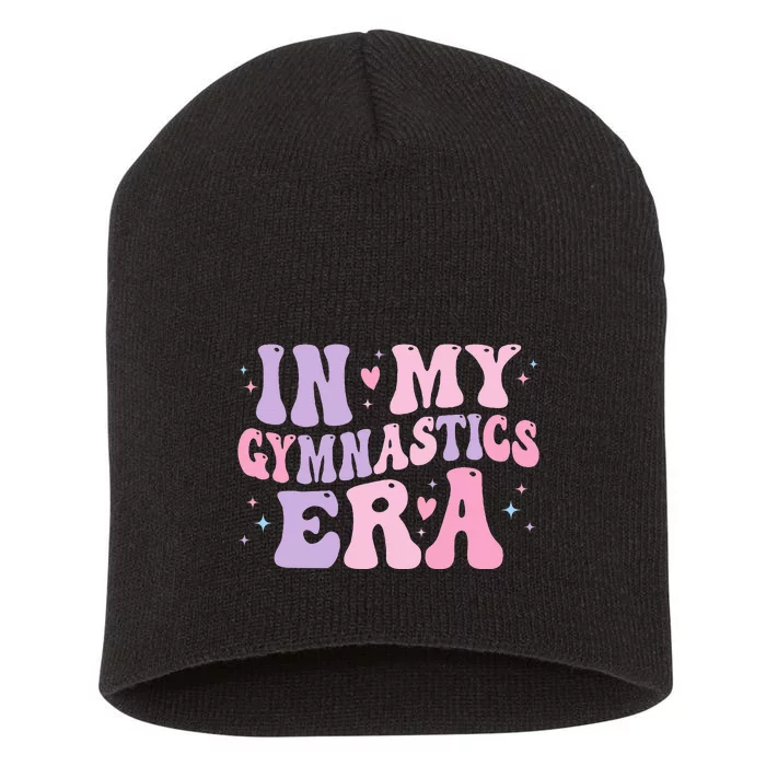 In My Gymnastics Era Funny Gymnast Gymnastic Short Acrylic Beanie