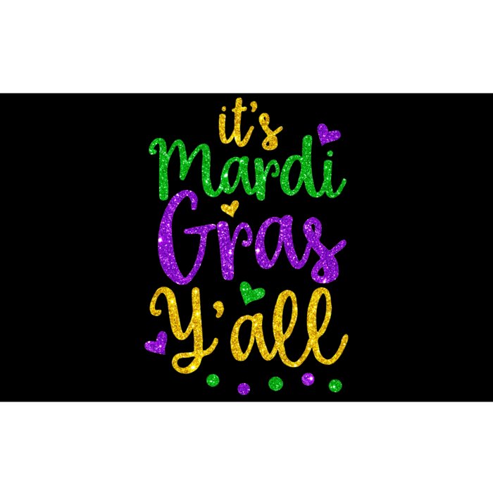 Its Mardi Gras Yall Mardi Gras Party Mask Costume Bumper Sticker