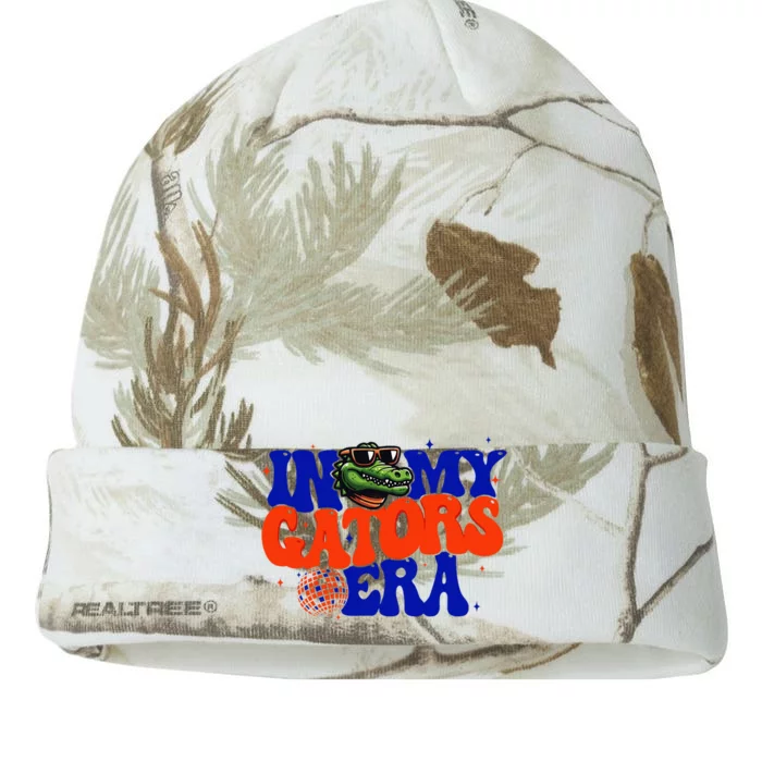 In My Gators Era Game Day Mascot Spirit Squad Florida Groovy Kati - 12in Camo Beanie