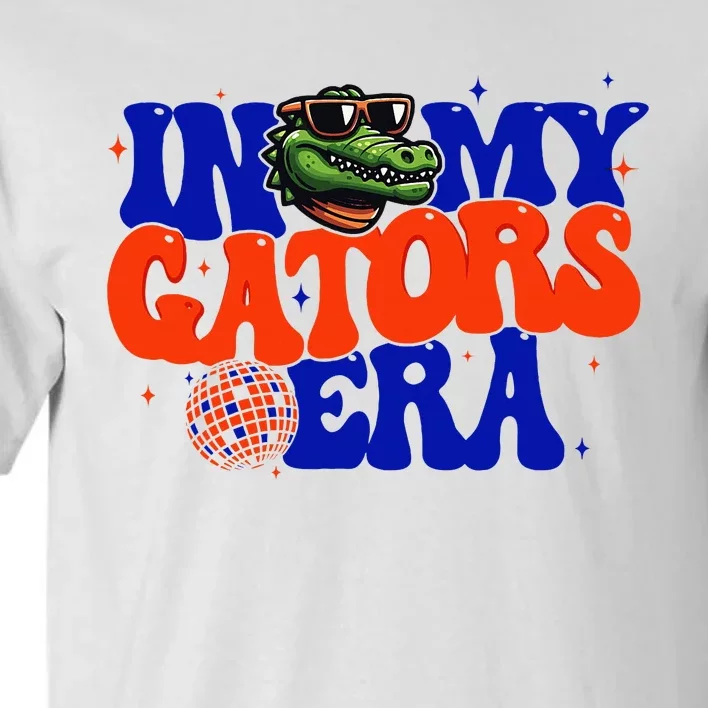 In My Gators Era Game Day Mascot Spirit Squad Florida Groovy Tall T-Shirt