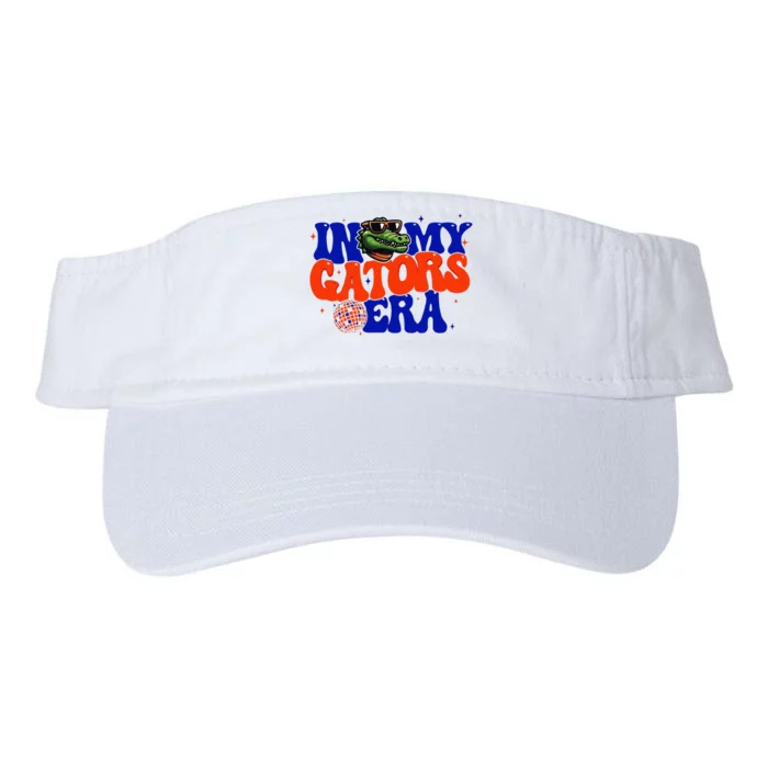 In My Gators Era Game Day Mascot Spirit Squad Florida Groovy Valucap Bio-Washed Visor