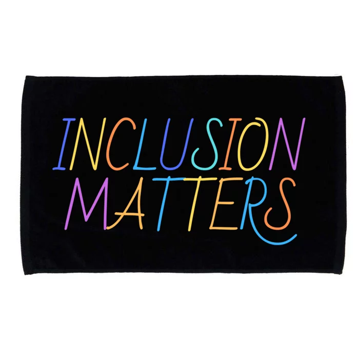 Inlcusion Matters Gift Autism Awareness Support Acceptance Gift Microfiber Hand Towel