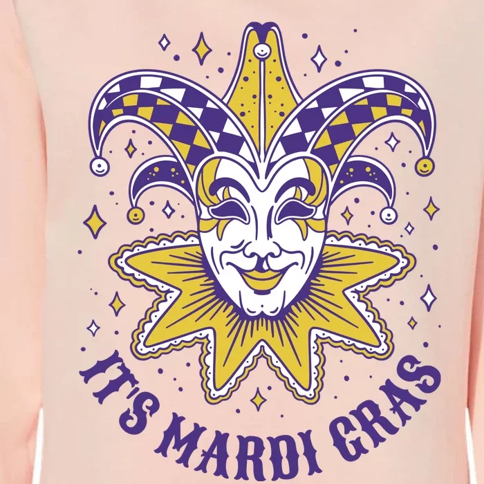 It's Mardi Gras Holiday Festival Womens California Wash Sweatshirt